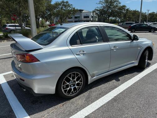 Silver 2008 Mitsubishi Lancer Evolution MR