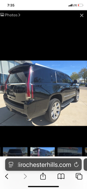 Black 2019 Cadillac Escalade Luxury