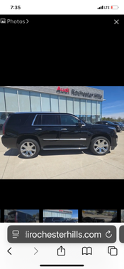 Black 2019 Cadillac Escalade Luxury