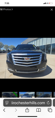 Black 2019 Cadillac Escalade Luxury