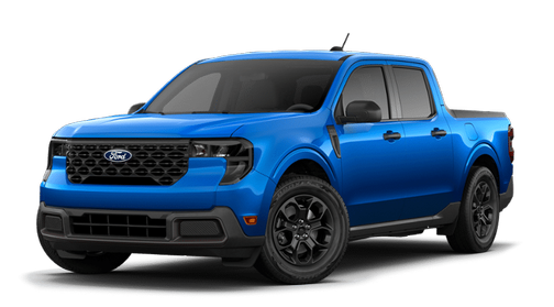 Blue 2026 Ford Maverick LARIAT