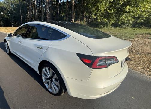 White 2020 Tesla Model 3 Long Range