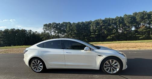 White 2020 Tesla Model 3 Long Range