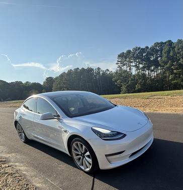 White 2020 Tesla Model 3 Long Range