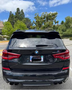 Black 2020 BMW X3 M Competition