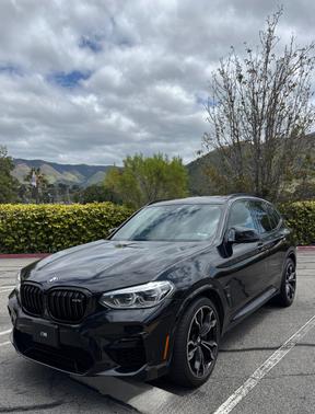 Black 2020 BMW X3 M Competition