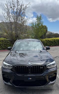 Black 2020 BMW X3 M Competition