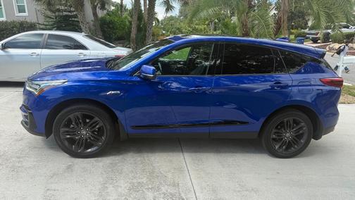 Blue 2019 Acura RDX A-Spec