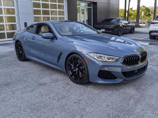 Blue 2019 BMW M850 i xDrive