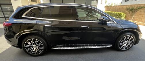 Black 2025 Mercedes-Benz EQS 450+ Base