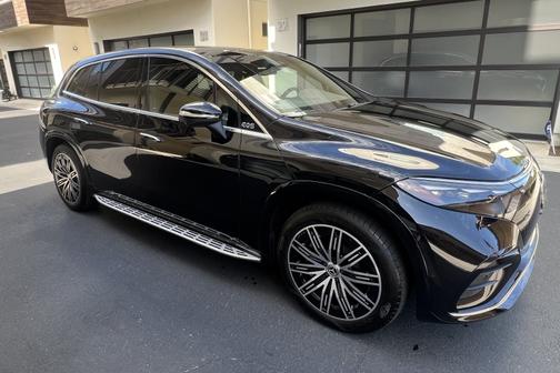 Black 2025 Mercedes-Benz EQS 450+ Base