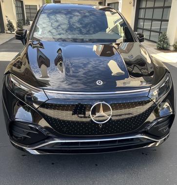 Black 2025 Mercedes-Benz EQS 450+ Base