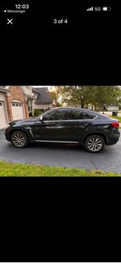 Black 2015 BMW X6 xDrive35i