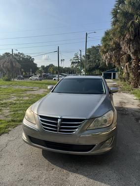 Silver 2011 Hyundai Genesis 4.6