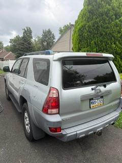 Silver 2003 Toyota 4Runner SR5