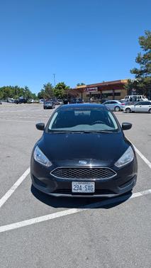 Black 2018 Ford Focus S