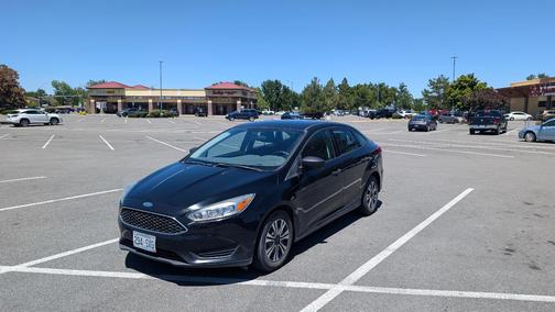 Black 2018 Ford Focus S