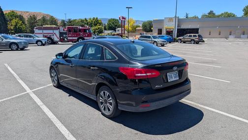 Black 2018 Ford Focus S