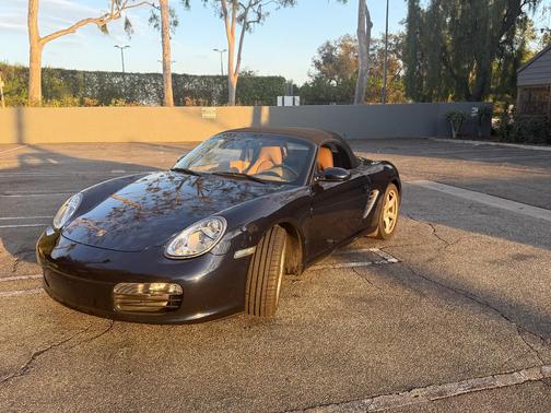 Blue 2008 Porsche Boxster Boxster
