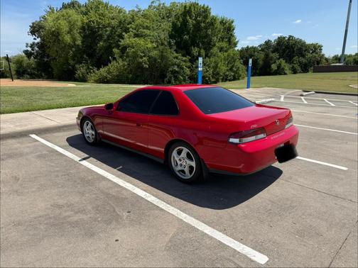 Red 2001 Honda Prelude Base