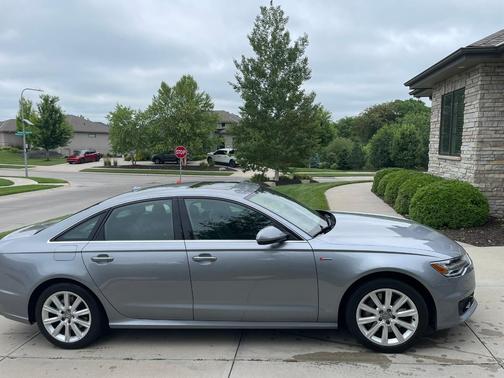 Gray 2016 Audi A6 3.0T Prestige