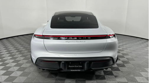 Gray 2021 Porsche Taycan Taycan Turbo S