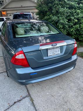 Blue 2012 Ford Fusion SEL