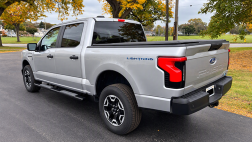 Silver 2023 Ford F-150 Lightning Pro