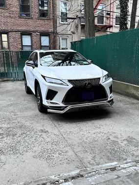 White 2022 Lexus RX 350 F SPORT Appearance