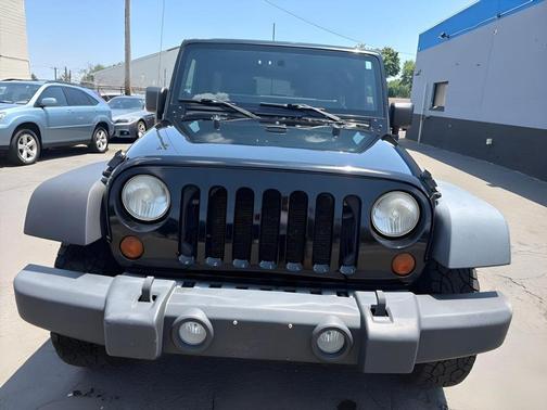 Black 2008 Jeep Wrangler Unlimited Rubicon