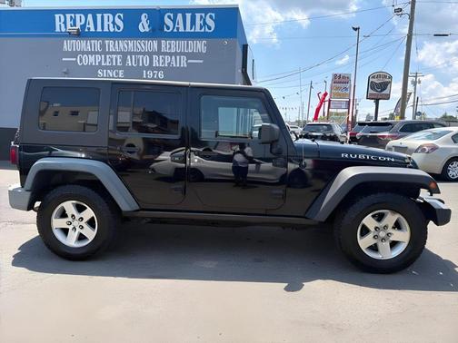 Black 2008 Jeep Wrangler Unlimited Rubicon