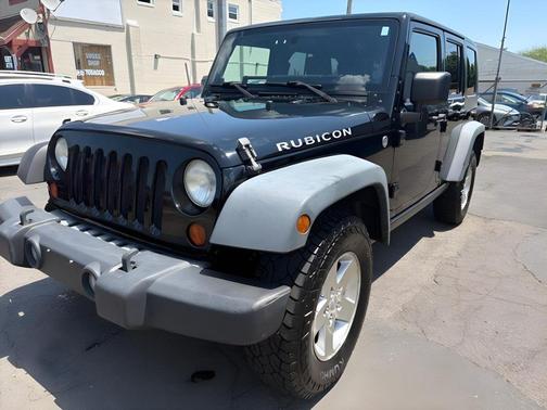 Black 2008 Jeep Wrangler Unlimited Rubicon
