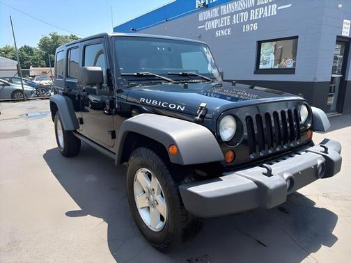 Black 2008 Jeep Wrangler Unlimited Rubicon