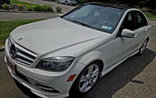White 2011 Mercedes-Benz C-Class C 300 4MATIC Sport