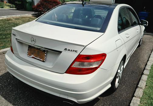 White 2011 Mercedes-Benz C-Class C 300 4MATIC Sport