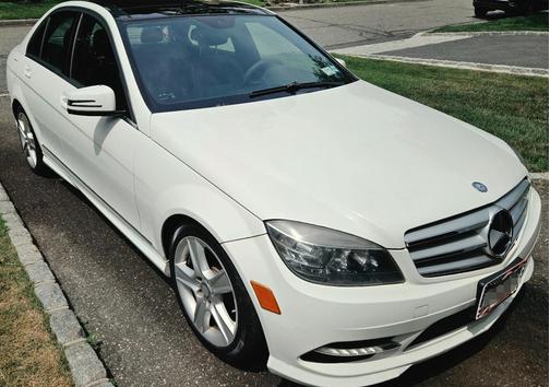 White 2011 Mercedes-Benz C-Class C 300 4MATIC Sport