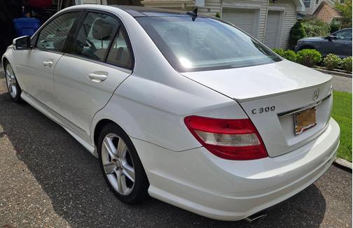 White 2011 Mercedes-Benz C-Class C 300 4MATIC Sport