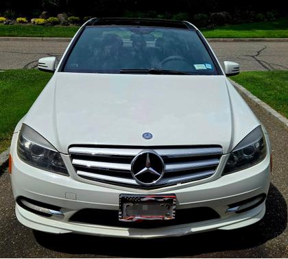 White 2011 Mercedes-Benz C-Class C 300 4MATIC Sport