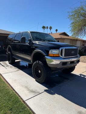 Black 2001 Ford Excursion Limited