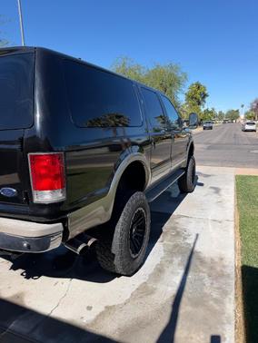 Black 2001 Ford Excursion Limited