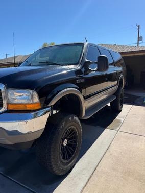 Black 2001 Ford Excursion Limited