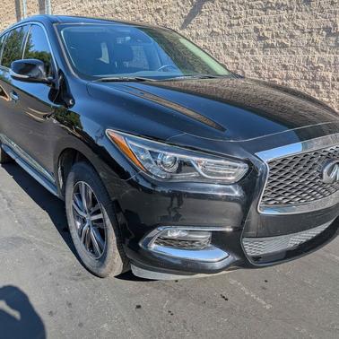 Black 2019 INFINITI QX60 Pure