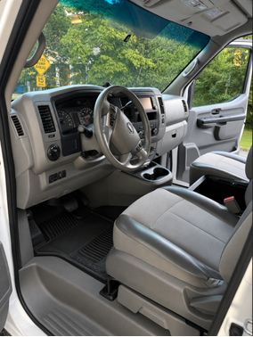 White 2020 Nissan NV Cargo NV2500 HD SV V8