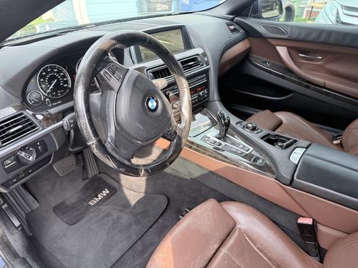 Blue 2012 BMW 650 i