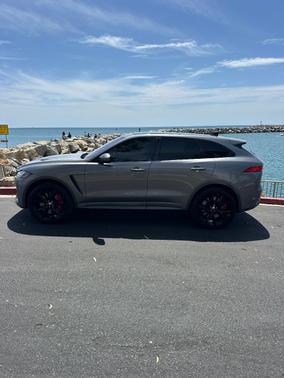 Gray 2020 Jaguar F-PACE SVR