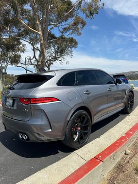 Gray 2020 Jaguar F-PACE SVR