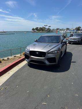 Gray 2020 Jaguar F-PACE SVR