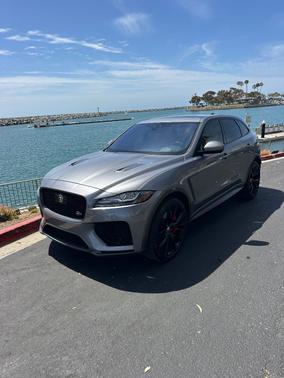 Gray 2020 Jaguar F-PACE SVR