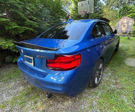 Blue 2016 BMW M235 i