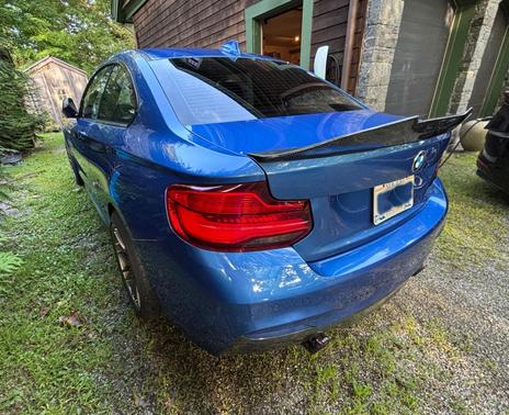 Blue 2016 BMW M235 i